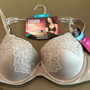 Maidenform comfort devotion cushion wire bra.  Size 34C.  NWT